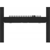 iiyama MD-CAR2031-B1 elevador eléctrico de suelo con ruedas para pantallas de 55–105 pulgadas, máx. 120 kg, VESA 800x600, altura 850–1800 mm, negro