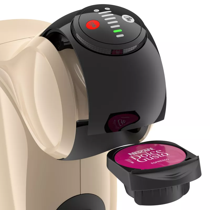 Cafetera de cápsulas De’Longhi Genio S – depósito de agua de 0,8 l, 15 bar, encimera, topo