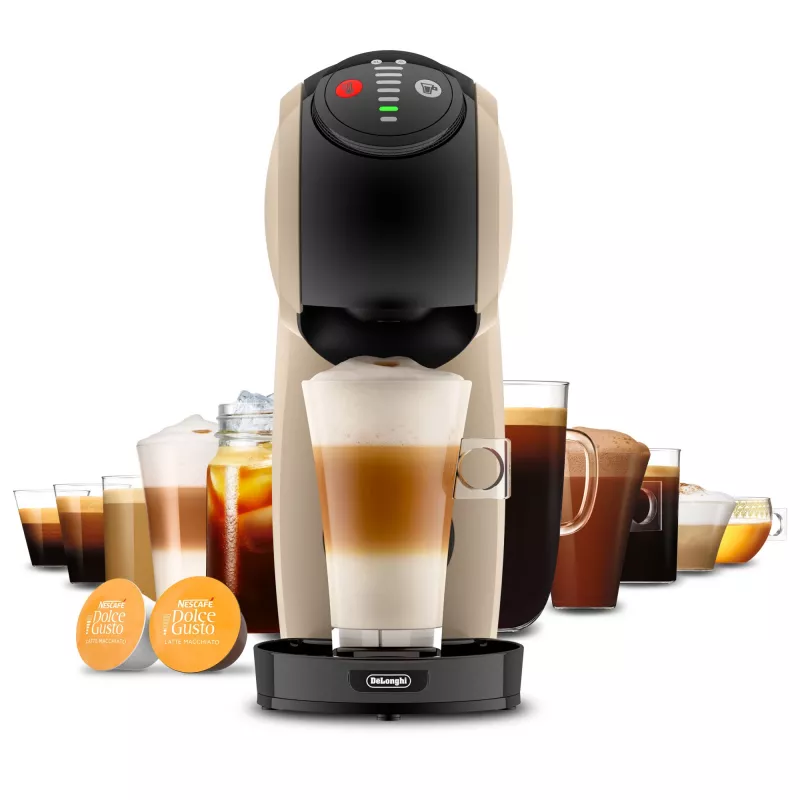 Cafetera de cápsulas De’Longhi Genio S – depósito de agua de 0,8 l, 15 bar, encimera, topo