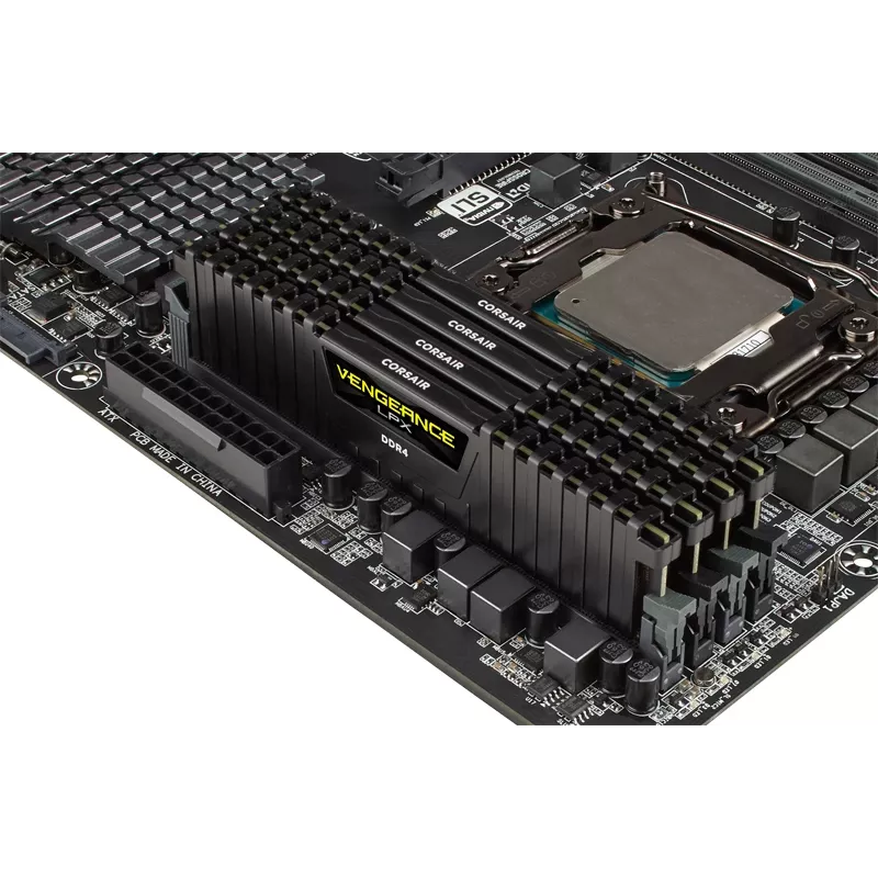 Memoria RAM CORSAIR 64GB DDR4 3200MHz C16 Low Profile Negro