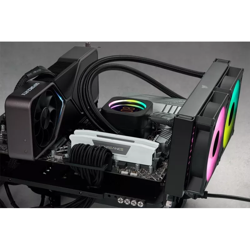 Corsair Vengeance CMK32GX5M2B6000Z30W, 32 GB, 2 x 16 GB, DDR5, 6000 MHz, 288-pin DIMM, Blanco