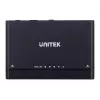 Unitek S1222A adaptador USB-C a unidades M.2 NVMe y SATA de 2,5/3,5 pulgadas con clonación offline, 10 Gbps, negro