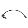 Unitek S1222A adaptador USB-C a unidades M.2 NVMe y SATA de 2,5/3,5 pulgadas con clonación offline, 10 Gbps, negro