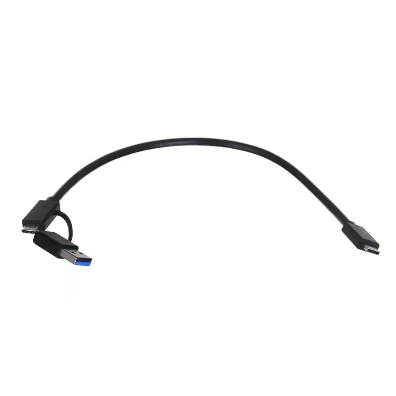 Unitek S1222A adaptador USB-C a unidades M.2 NVMe y SATA de 2,5/3,5 pulgadas con clonación offline, 10 Gbps, negro
