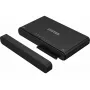 Unitek S1222A adaptador USB-C a unidades M.2 NVMe y SATA de 2,5/3,5 pulgadas con clonación offline, 10 Gbps, negro