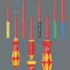 Set de destornilladores Wera Kraftform Kompakt VDE 16 extra finos (05006608001)