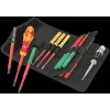 Set de destornilladores Wera Kraftform Kompakt VDE 16 extra finos (05006608001)