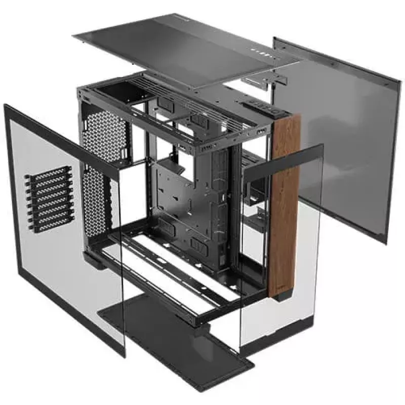 Caja de PC Antec C8 Wood Full Tower negra