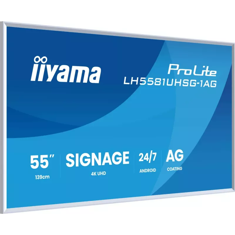 Monitor iiyama LH5581UHSG-1AG 54.6 pulgadas pantalla plana interactiva 4K Ultra HD 3840 x 2160