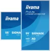 Monitor iiyama LH5581UHSG-1AG 54.6 pulgadas pantalla plana interactiva 4K Ultra HD 3840 x 2160