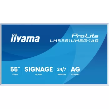 Monitor iiyama LH5581UHSG-1AG 54.6 pulgadas pantalla plana interactiva 4K Ultra HD 3840 x 2160