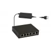 Switch PoE Gigabit PULSAR SG-64 — 4 puertos PoE, 2 puertos uplink