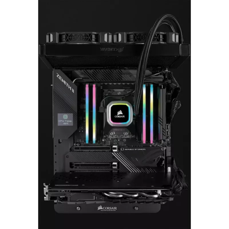 Memoria RAM CORSAIR 16GB DDR4 3200MHz C16 (2x8GB) Vengeance RGB Pro negra