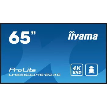 iiyama LH6560UHS-B2AG Pantalla de señalización digital A-board 163,8 cm (64,5