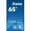 iiyama LH6560UHS-B2AG Pantalla de señalización digital A-board 163,8 cm (64,5 inch) LED Wi-Fi 500 cd/m² 4K Ultra HD Negro Procesador integrado Android 11 24/7