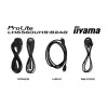 iiyama LH6560UHS-B2AG Pantalla de señalización digital A-board 163,8 cm (64,5 inch) LED Wi-Fi 500 cd/m² 4K Ultra HD Negro Procesador integrado Android 11 24/7