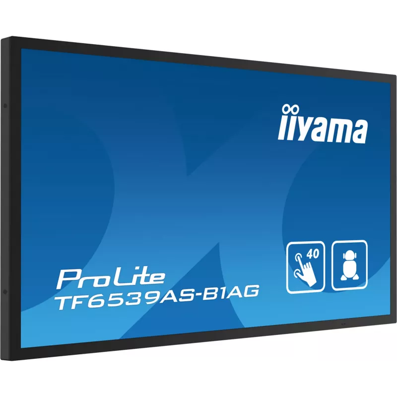 Pantalla plana de señalización digital iiyama TF6539AS-B1AG 64,5 inch Táctil LED 3840 x 2160