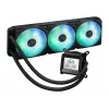 Refrigeración líquida todo en uno ASUS Prime LC 360 ARGB LCD — Radiador de 360 mm, 3 ventiladores de 120 mm, LCD, PWM, Negro