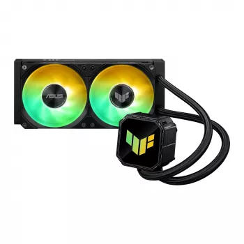 Refrigeración líquida todo en uno ASUS TUF GAMING LC III 240 ARGB — Radiador de 240 mm, 2 ventiladores ARGB de 120 mm, compatibilidad con socket AM5, Negro