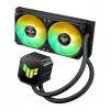 Refrigeración líquida todo en uno ASUS TUF GAMING LC III 240 ARGB — Radiador de 240 mm, 2 ventiladores ARGB de 120 mm, compatibilidad con socket AM5, Negro