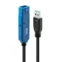 Lindy 15m USB 3.0 Active Extension Pro, 15 m, USB A, USB A, USB 3.2 Gen 1 (3.1 Gen 1), 5 Gbit/s, Negro