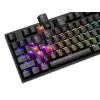 Teclado mecánico Genesis THOR 404 — Tamaño completo 100 % USB QWERTY Inglés, negro, RGB