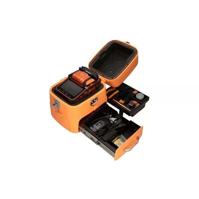 Fusionadora de empalme Extralink AI-9 7800mAh batería lámpara LED LCD 5,1