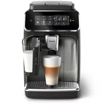 Cafetera espresso Philips EP3349/70 — superautomática, 15 bar, depósito de café en grano 275 g, molinillo cerámico, depósito de leche