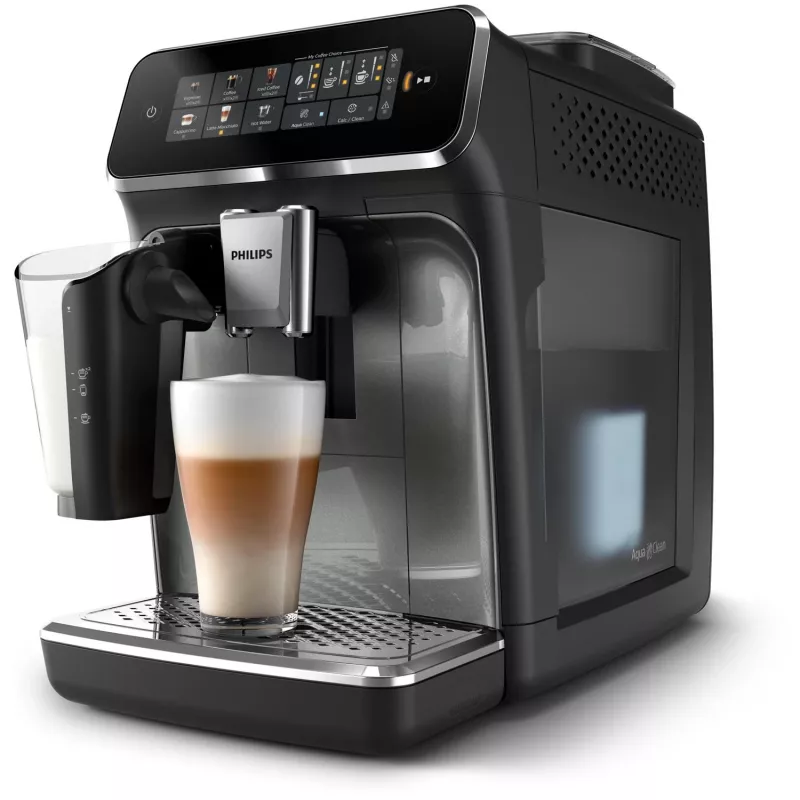 Cafetera espresso Philips EP3349/70 — superautomática, 15 bar, depósito de café en grano 275 g, molinillo cerámico, depósito de leche