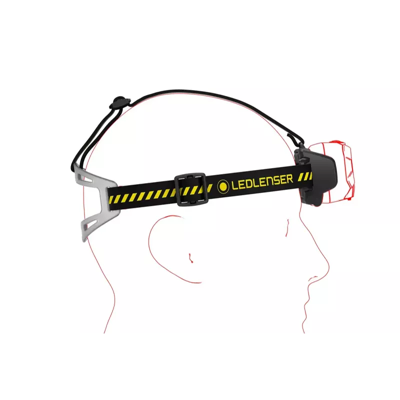 Ledlenser HF8R Work linterna frontal, LED, negra