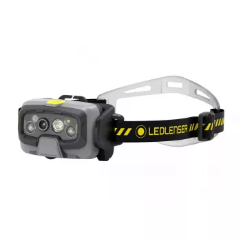 Linterna frontal Ledlenser HF8R Work Negro LED IP68 20 lm