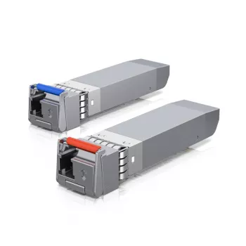 UBIQUITI NETWORKS 10Gbps SFP+ 1xLC SM 1270/1330nm BiDi 10km - Pack de 2 (uf-sm-10g-s-20)