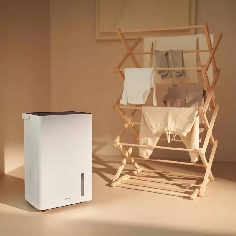 Deshumidificador Duux Bora DXDH20 con depósito de agua de 4 l, para habitaciones de hasta 40 m²
