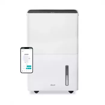 Deshumidificador Duux Bora DXDH20 con depósito de agua de 4 l, para habitaciones de hasta 40 m²