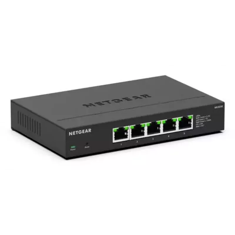 NETGEAR MS305E No gestionado 2.5G Ethernet (100/1000/2500) Negro