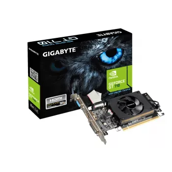GIGABYTE GV-N710D3-2GL Tarjeta gráfica NVIDIA GeForce GT 710 2 GB GDDR3