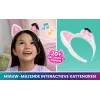 Gabbys Dollhouse: La película, orejas interactivas Miauz-tásticas, diadema con luces, sonidos y 3 modos de juego, juguete para niñas y niños a partir de 3 años