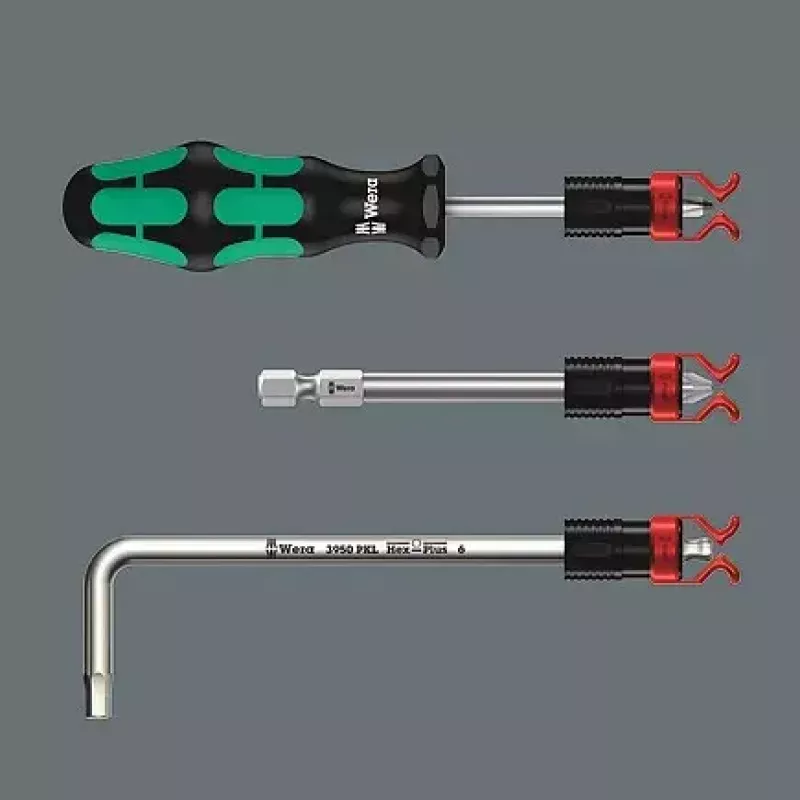 Portabrocas para destornillador Wera 1441 SB, 1 ud., porta puntas para portabrocas y destornilladores