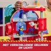 PAW Patrol Fire Rescue centro de mando de rescate de bomberos con figura de Marshall, camión de bomberos de rescate, luces, lanzador y efectos de sonido, juguete infantil para niños y niñas a partir de 3 años