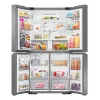 Frigorífico side-by-side Samsung RF59C701ES9 — French Door, 649 L total (390 L frigorífico / 269 L congelador), Plata