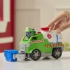 PAW Patrol Fire Rescue: Rocky Rescue camión cisterna de bomberos con figura de acción, brazo de agarre y camión de juguete, juguete para niños y niñas a partir de 3 años