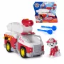 Coche de juguete de bomberos Spin Master Marshall Rescue Fire Engine con figura de acción, lanzador de proyectiles, plástico, a partir de 3 años