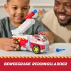 Coche de juguete de bomberos Spin Master Marshall Rescue Fire Engine con figura de acción, lanzador de proyectiles, plástico, a partir de 3 años