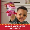 PAW Patrol Fire Rescue: Skye helicóptero de rescate con figura de acción, amigo felino y helicóptero de juguete, juguete para niños y niñas a partir de 3 años