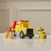 PAW Patrol Fire Rescue: Rubble Rescue camión volquete de bomberos con figura de acción, proyectiles y camión de juguete, juguete para niños y niñas a partir de 3 años