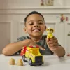 PAW Patrol Fire Rescue: Rubble Rescue camión volquete de bomberos con figura de acción, proyectiles y camión de juguete, juguete para niños y niñas a partir de 3 años