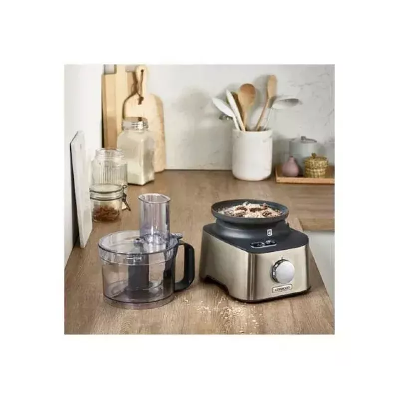Robot de cocina Kenwood MultiPro Compact+ FDM316SS — 800 W, bol de 2 L, gris, báscula integrada