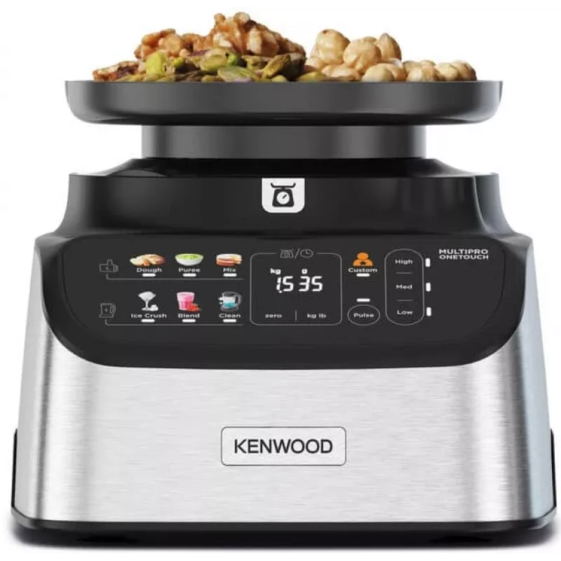 Robot de cocina Kenwood MultiPro OneTouch 1000 W 3 L Negro, acero inoxidable, báscula integrada