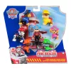 PAW Patrol pack de equipo de rescate de bomberos con 7 figuras de acción coleccionables, incl. Ryder y 6 cachorros, juguete para niños y niñas a partir de 3 años