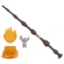 Wizarding World Harry Potter, varita mágica coleccionable Albus Dumbledore de 30,5 cm con soporte e icono de metal fundido, criaturas mágicas, accesorio para disfraces
